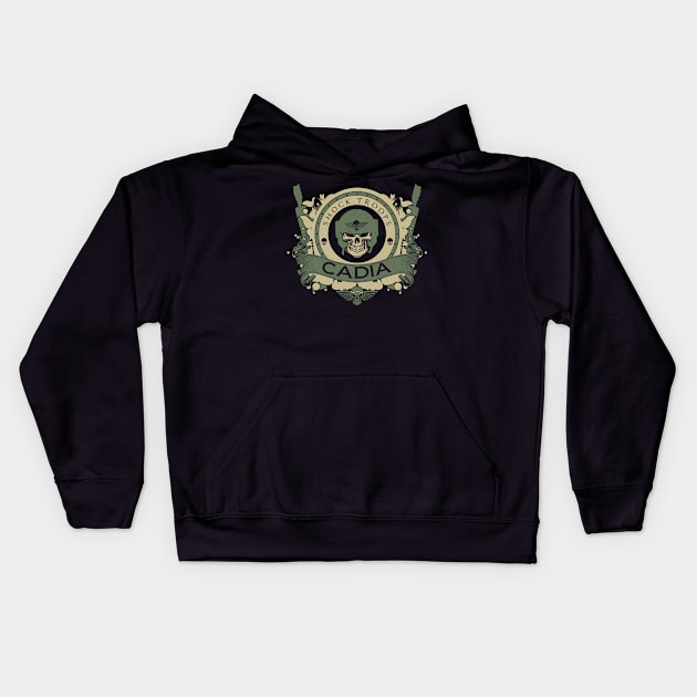 CADIA - CREST EDITION Kids Hoodie by Absoluttees